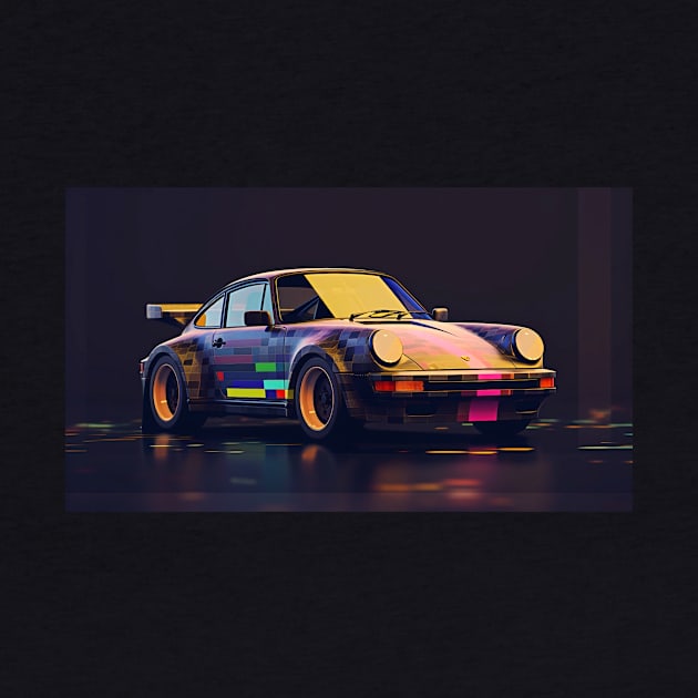 Porsche Pop Art by SteamboatJoe